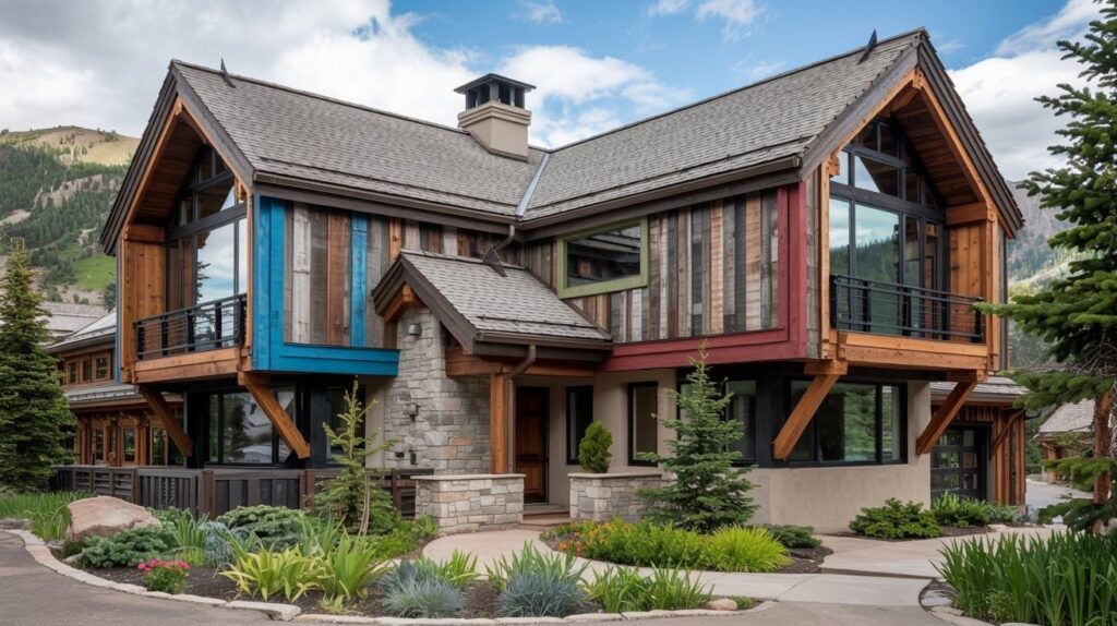 Geometric Mountain Design in Vail, CO