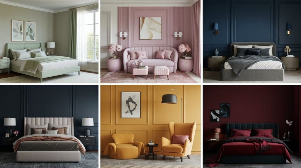Gray Bedroom Paint Pairings