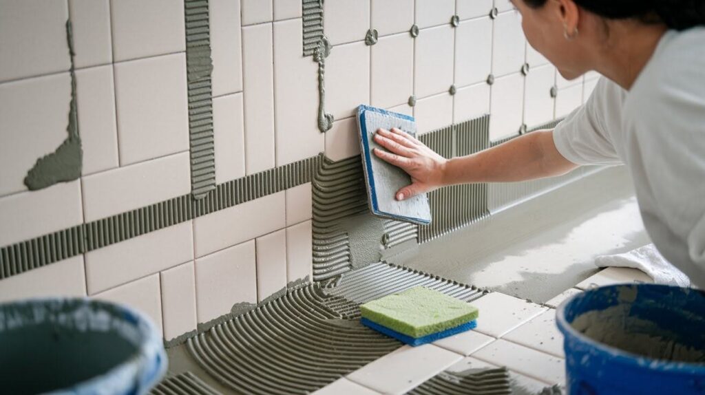 Grout and Finish