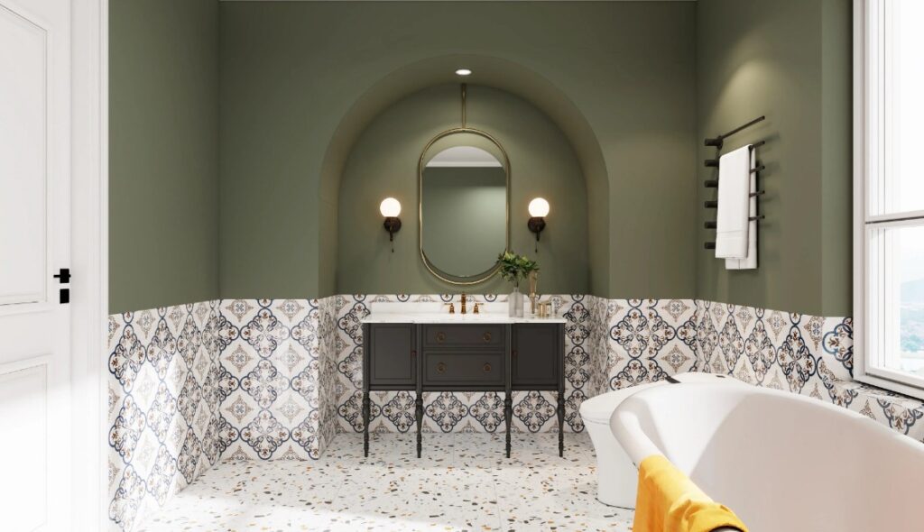 Half Bathroom Design