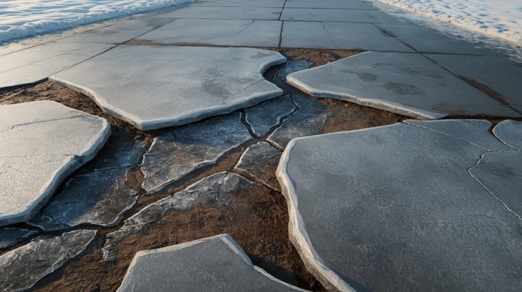 Heaving Cracks