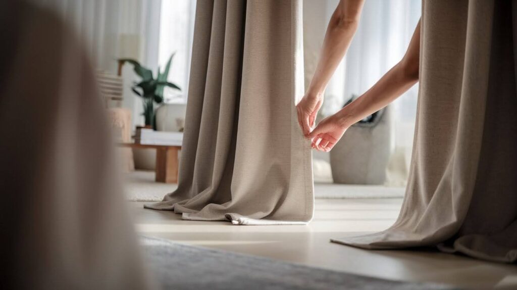 Hemming Curtains Mean