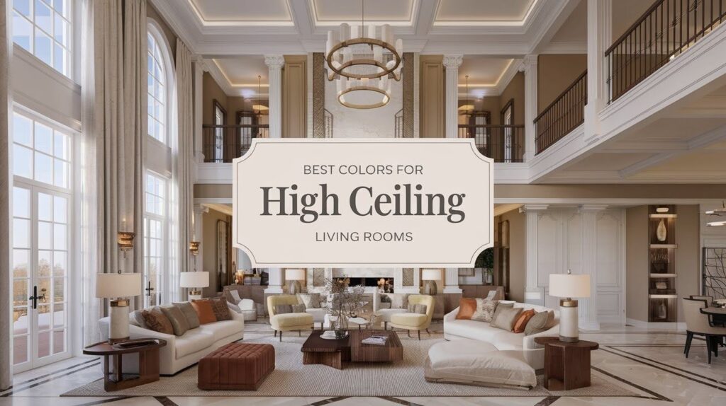 High Ceiling Living Rooms