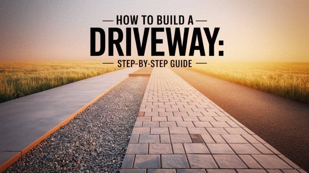 How to Build a Driveway