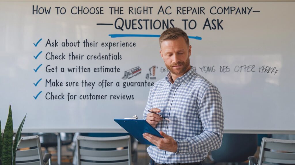 How to Choose the Right AC Repair Company