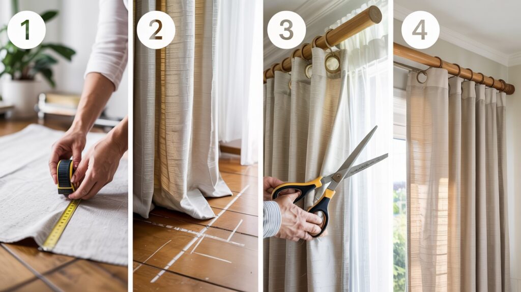 How to Hem Curtains