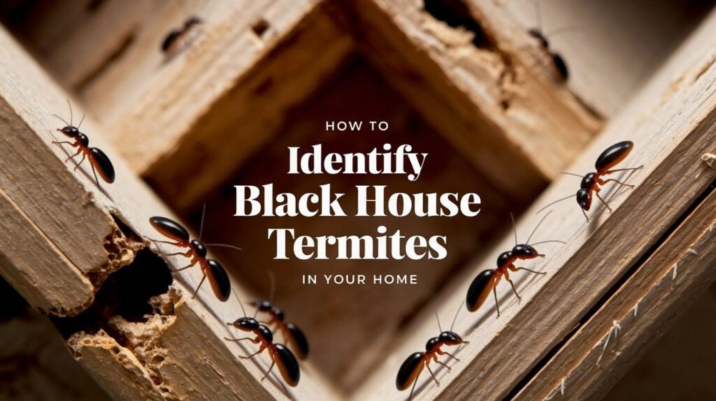 Identify Black House Termites