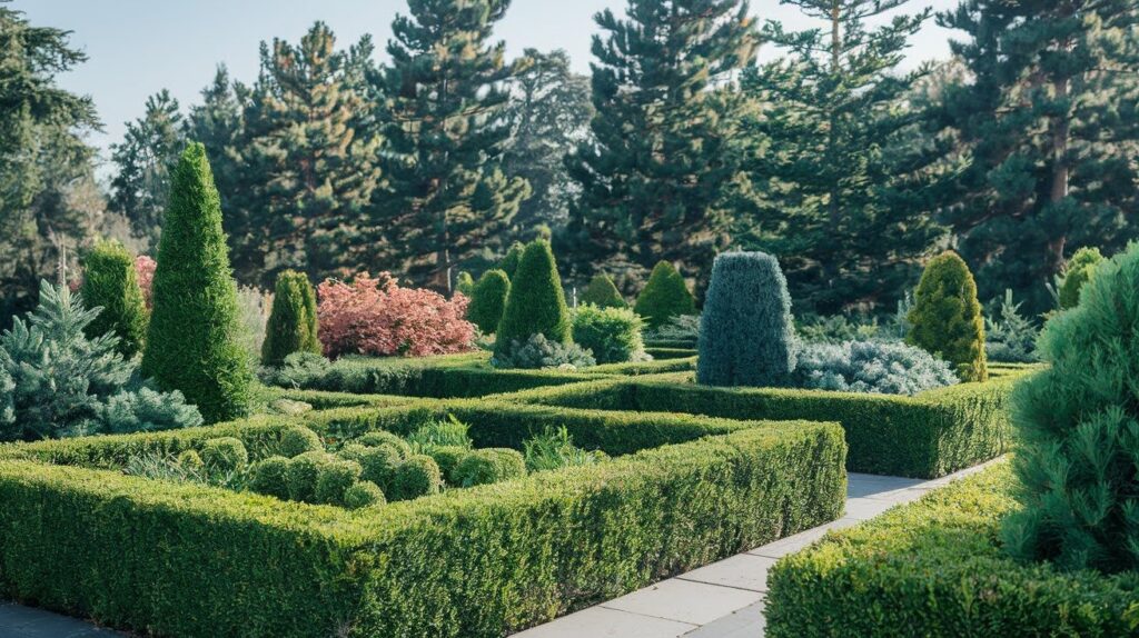 Incorporate Evergreen Plants
