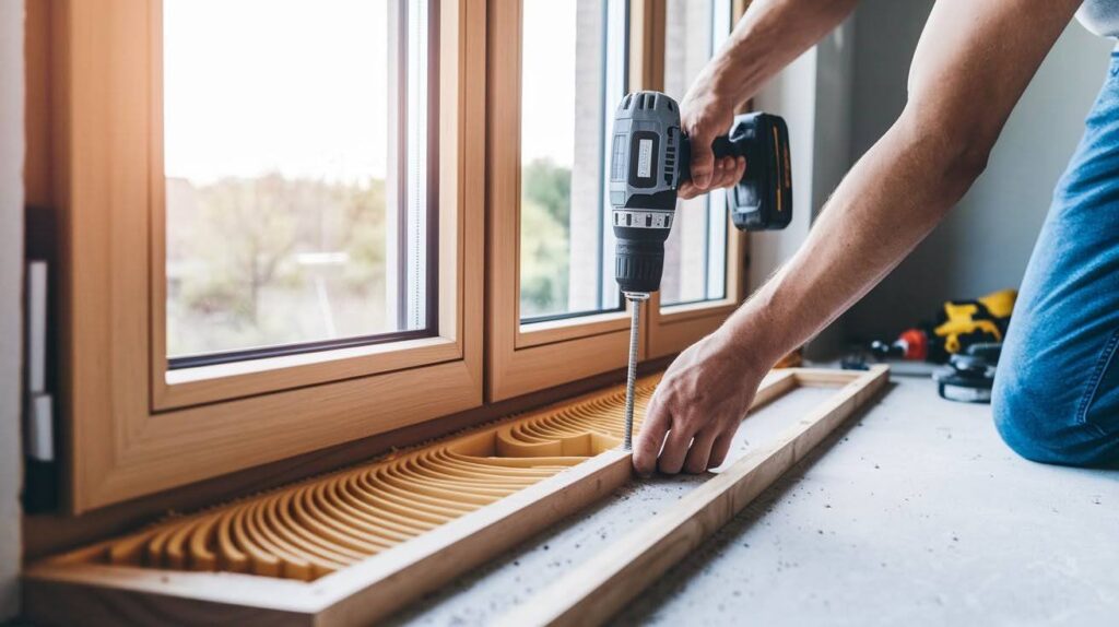 Installing the Window Frame