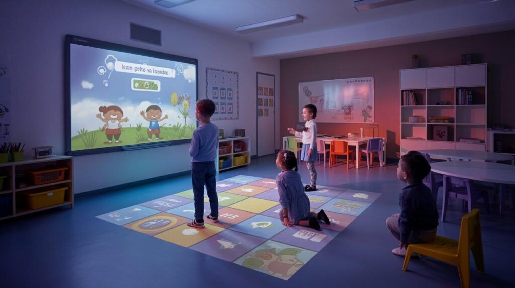 Interactive Projector Lighting