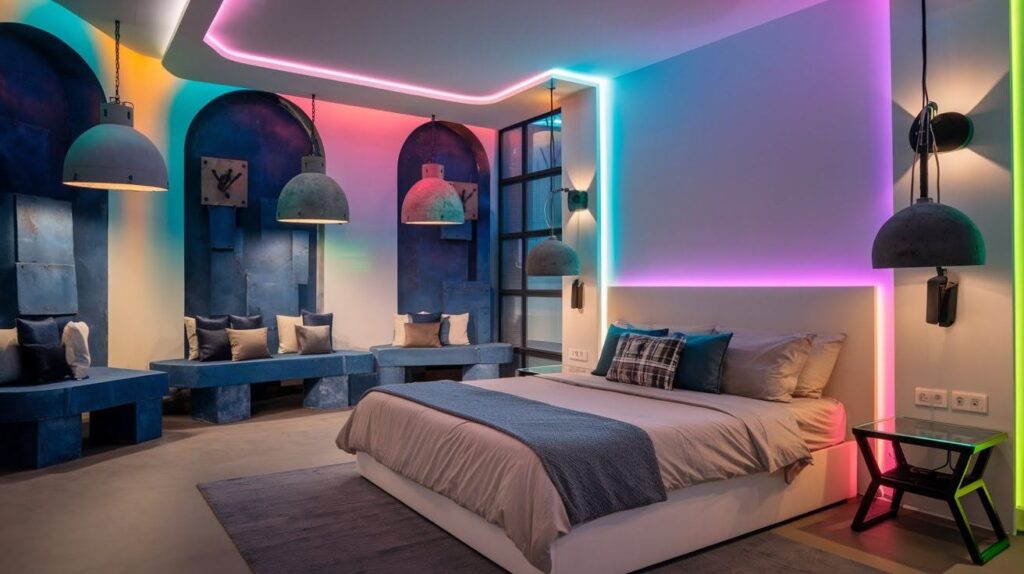 Lighting Ideas for a Modern Male Bedroom