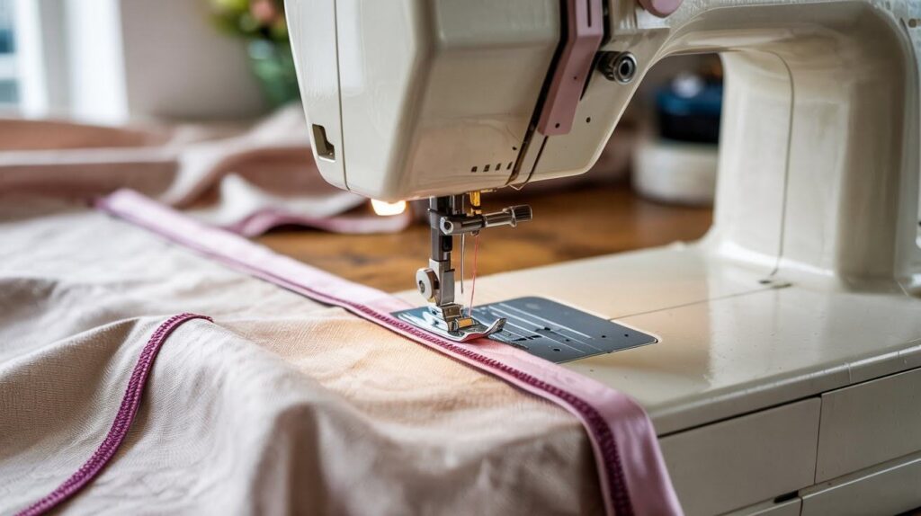 Machine-Sewing Curtains for a Good Finish