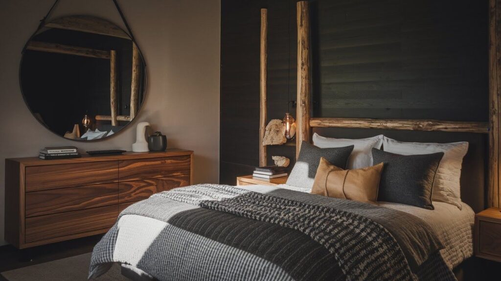 Mix Rustic And Modern Pieces
