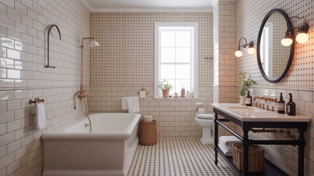 Mix Tile Styles Thoughtfully