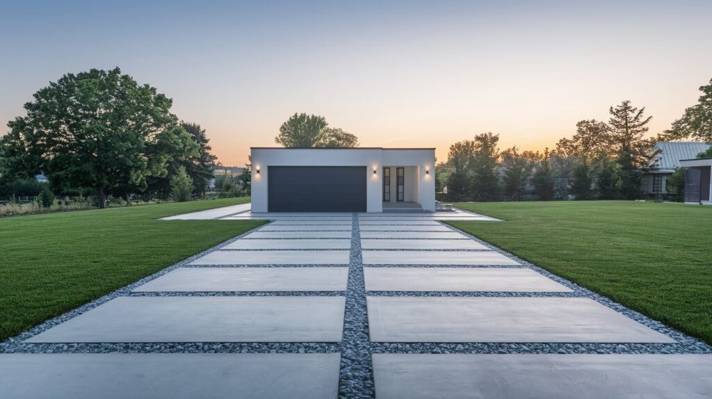 Modern Concrete Borders