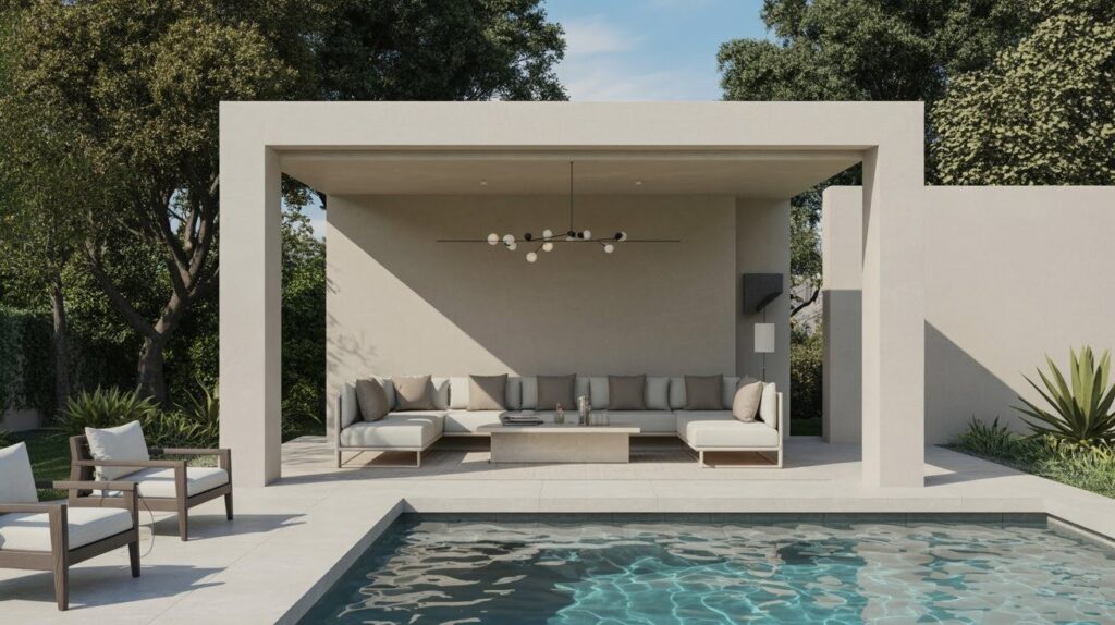 Modern Minimalist Cabana