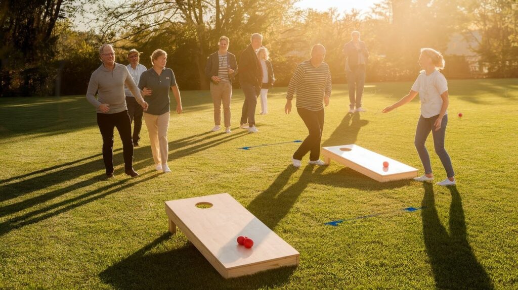Official Cornhole Board Distance