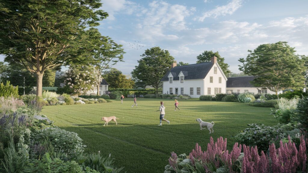 Open Lawn Space