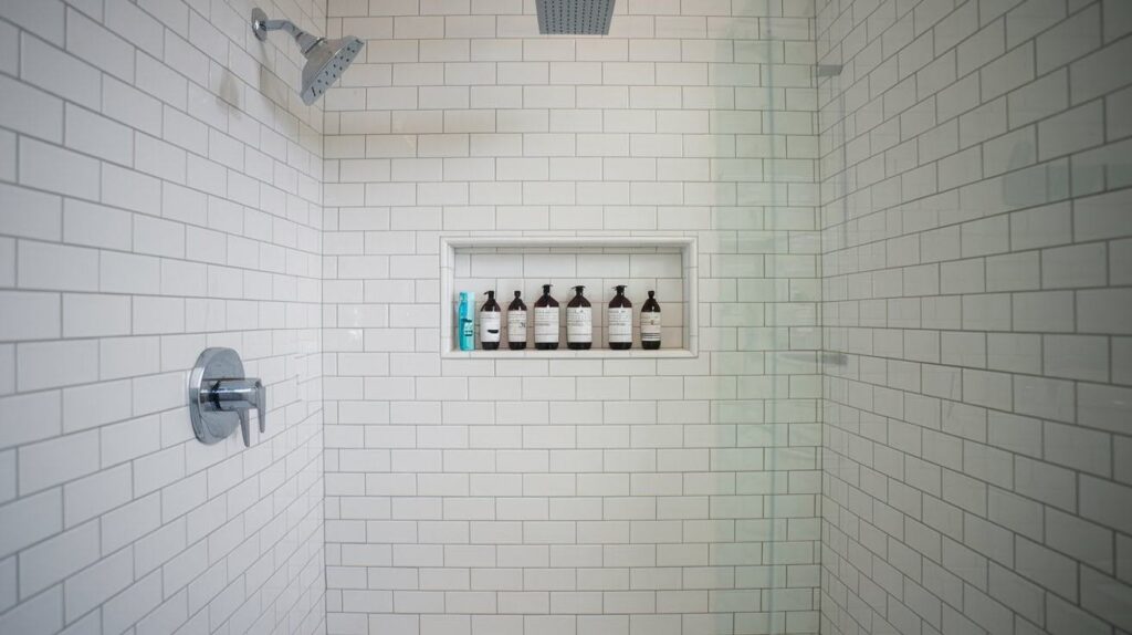 Opposite Wall Niche Placement