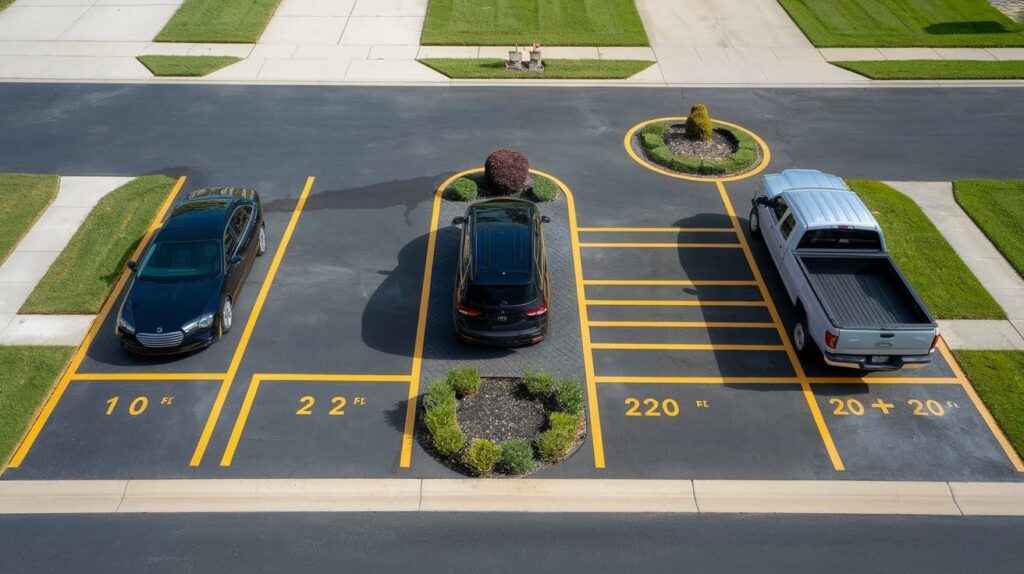 Parking & Turn-Around Dimensions