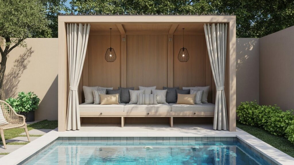 Poolside Daybed Cabana
