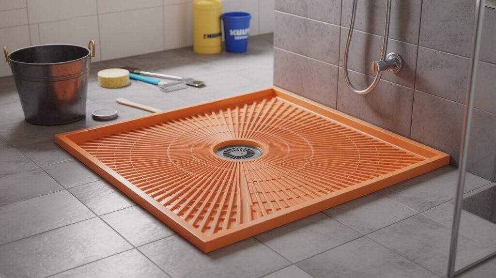Prepare the Shower Area