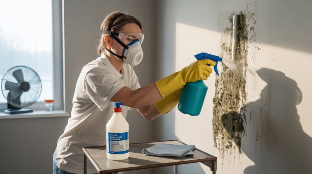 Remove Existing Mold Safely