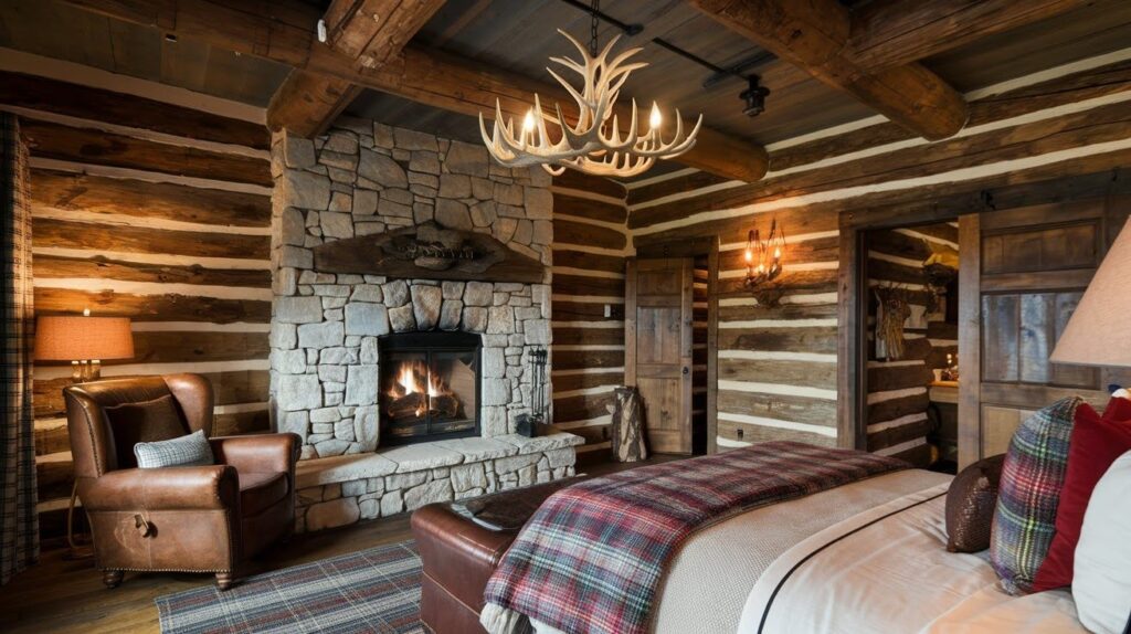 Rustic Cabin-Style Bedrooms