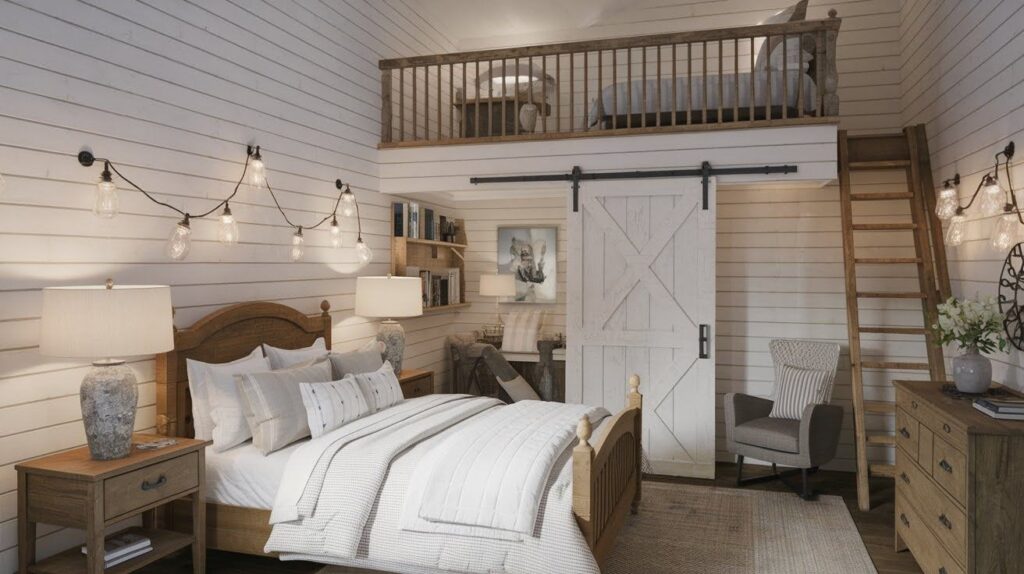 Rustic Farmhouse Bedroom Inspiration