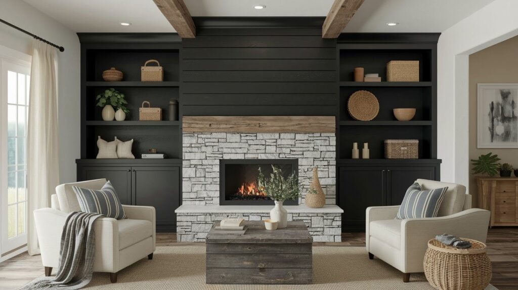 Rustic & Farmhouse Style Fireplaces