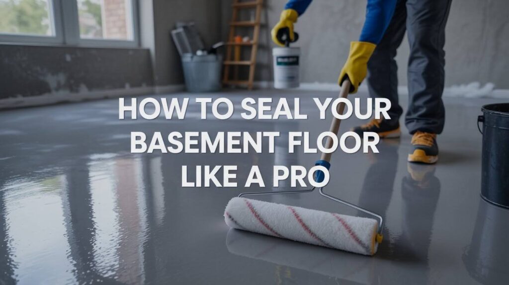 Seal Your Basement Floor