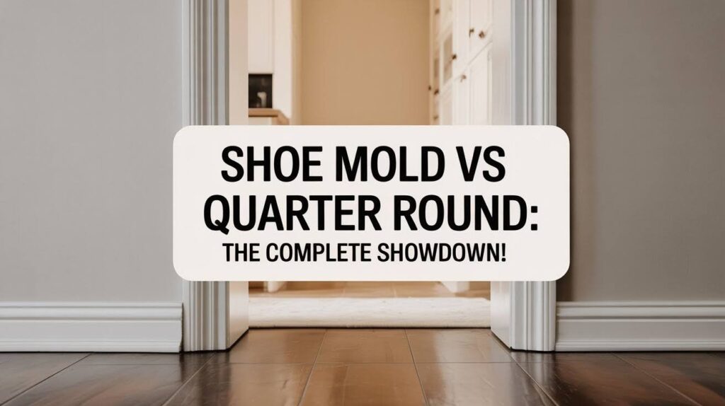Shoe Mold vs Quarter Round