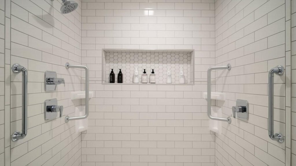 Shower Niche Height Cautions
