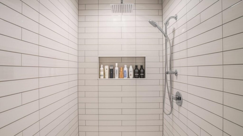 Shower Niche In Splash Zone