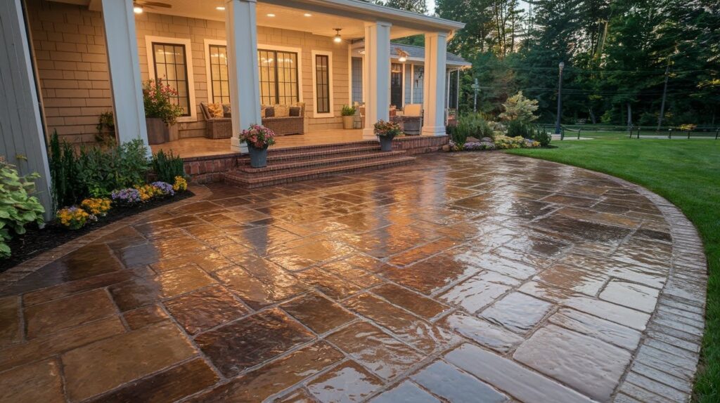 Stamped Concrete Illusions