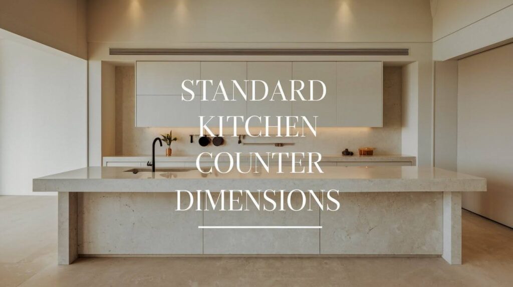 Standard Kitchen Counter