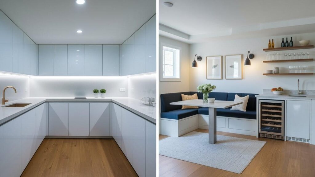 Themed Basement Kitchen Ideas