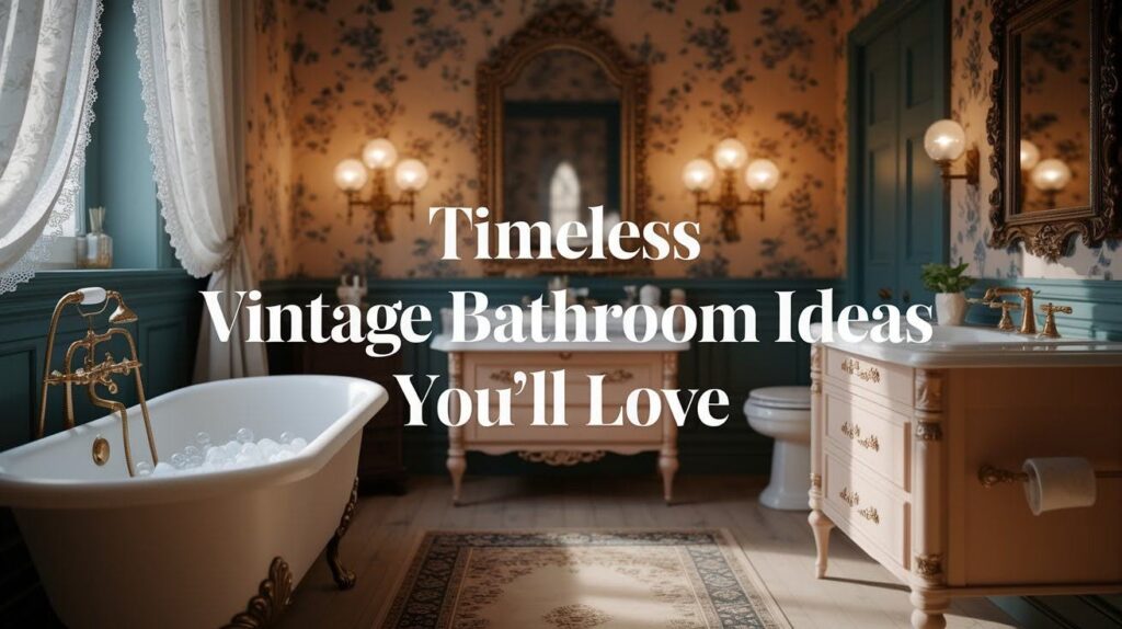 Timeless Vintage Bathroom
