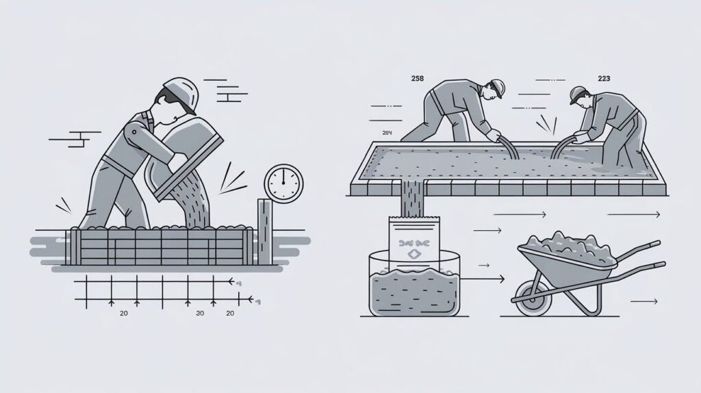 Understanding Mixing And Fast-Setting Concrete