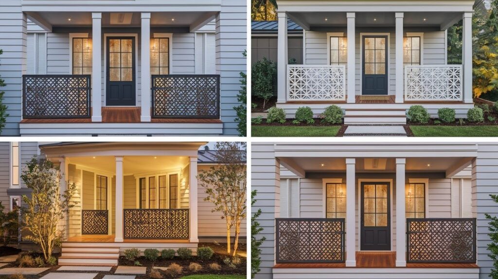 Unique Patterned Railings