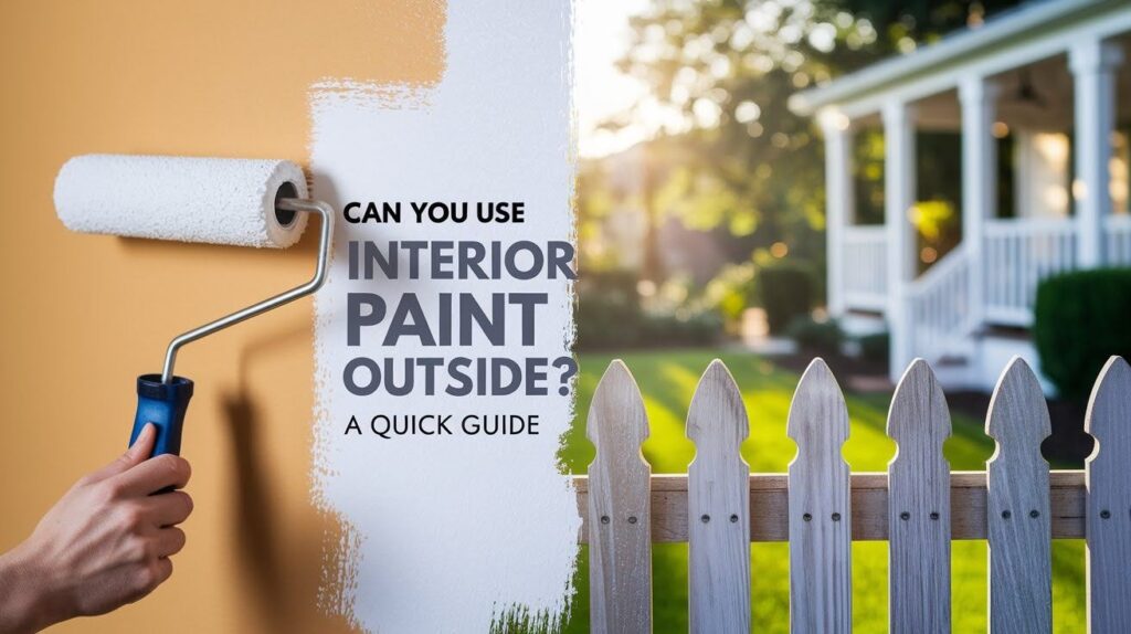 Use Interior Paint Outside