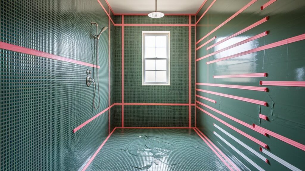 Waterproof the Shower