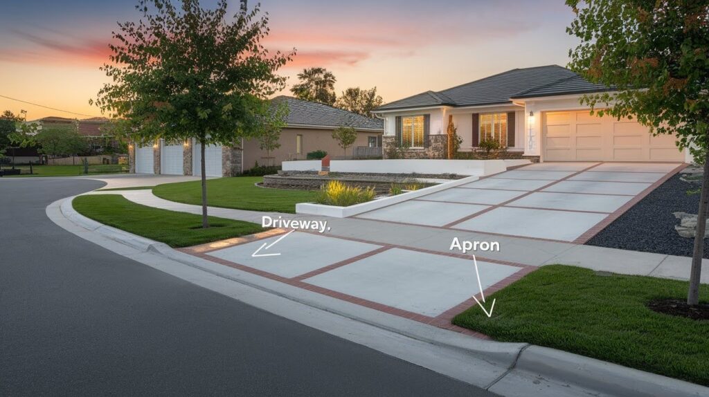 What Is a Driveway Apron