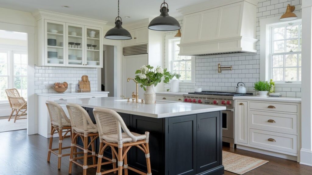 White Appliances for Balanced Contrast