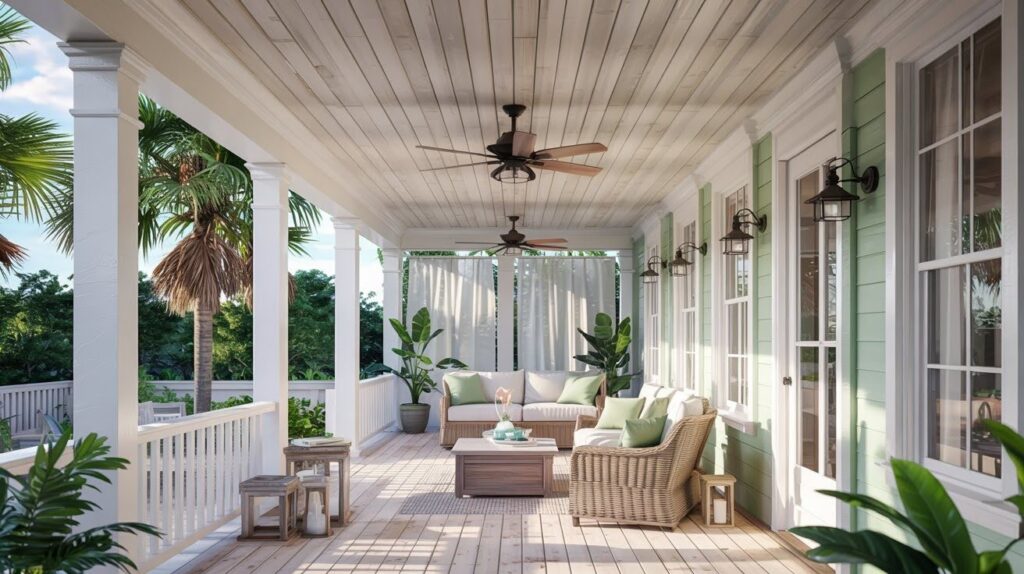 Whitewashed Stain for Coastal Charm