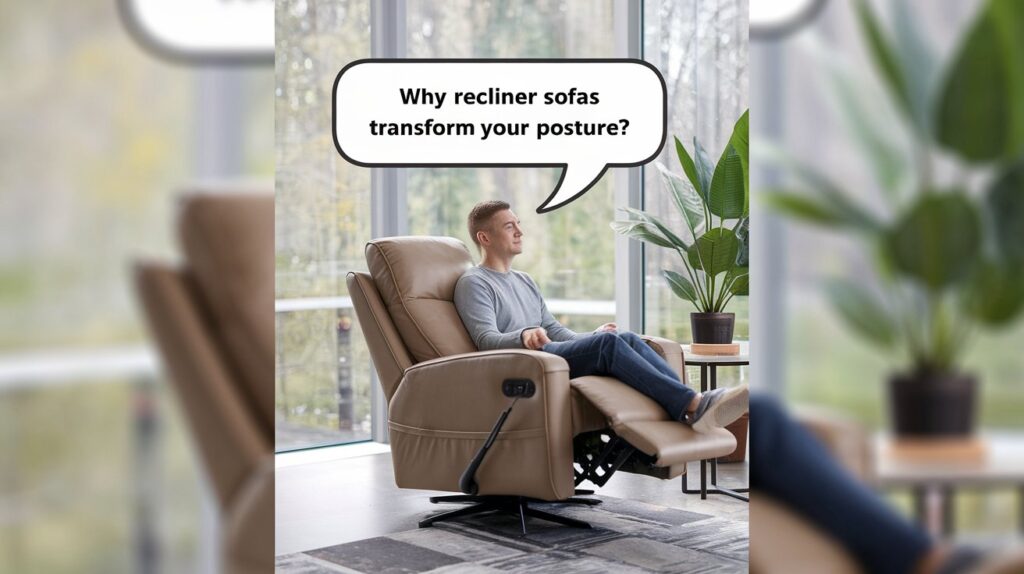 Why Recliner Sofas Transform Your Posture