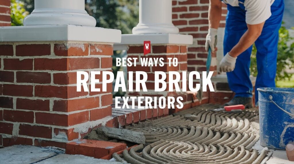 the Best Ways to Repair Brick Exteriors