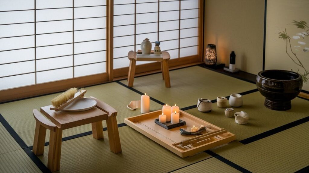 Add Traditional Japanese Accessories