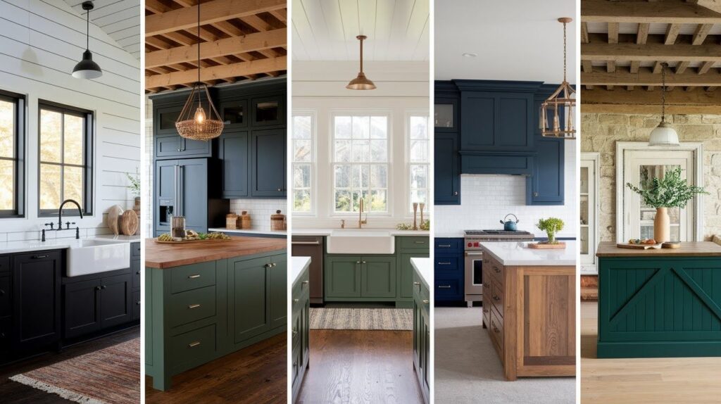 Bold Farmhouse Contrasts