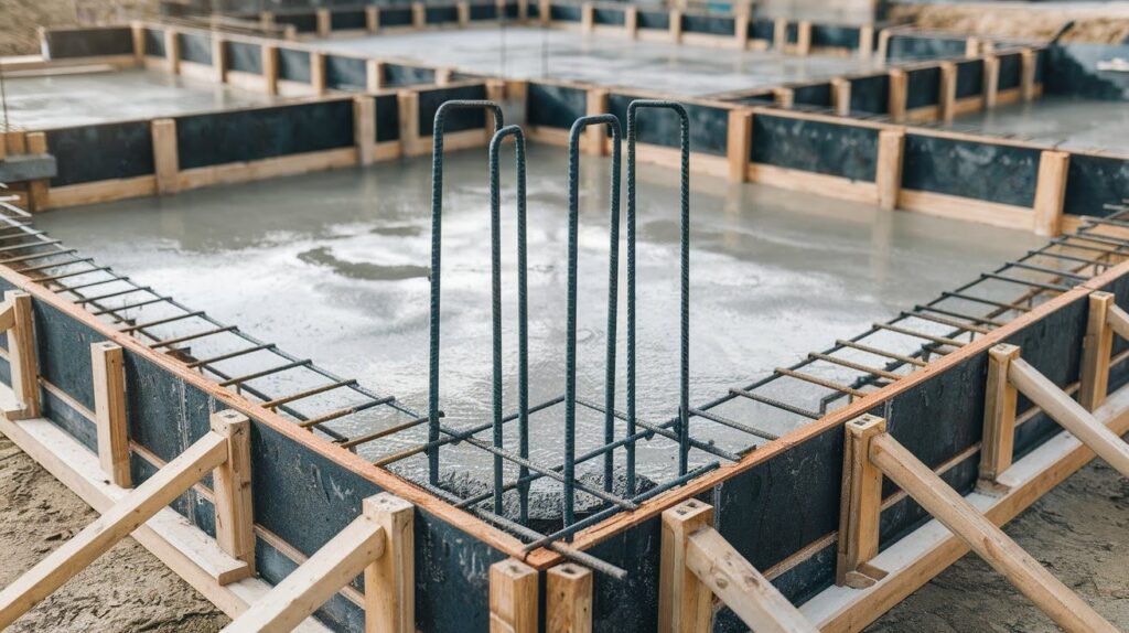 Concrete Footings for a House